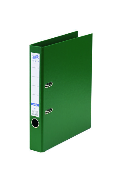 ELBA Biblioraft A4, plastifiat PP/PP, margine metalica, 50 mm, Smart Pro+ - v...
