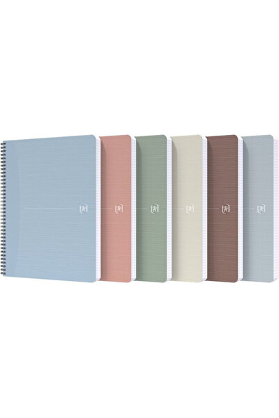 Oxford Caiet cu spirala A4, My Rec"Up, 90 file-90g/mp, Scribzee, hartie recic...