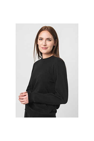 Pegas BLUZA COTON CASUAL FEMEI BLACK-L