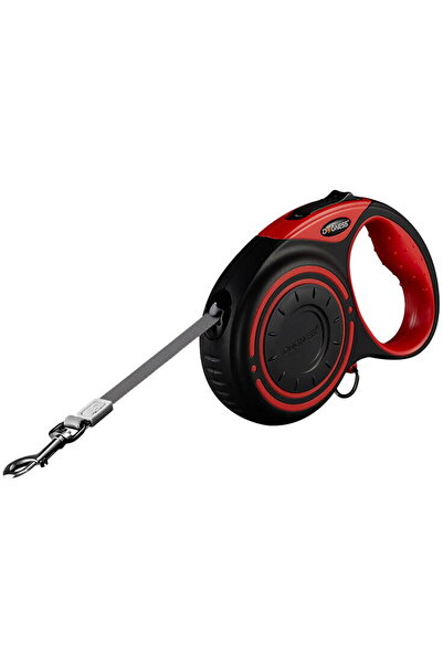 Dogness LesДѓ automatДѓ pentru cГўini cu luminДѓ LED И™i saci de gunoi (roИ™u)