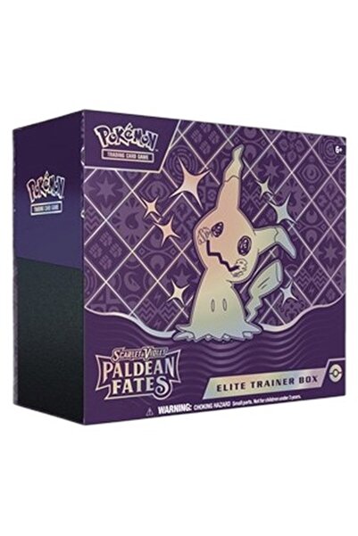 Pokemon Cutie de antrenor de elită Paldean Fates