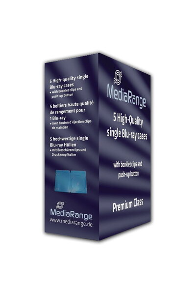 MediaRange BD Videobox Single Retail 5 pieces
