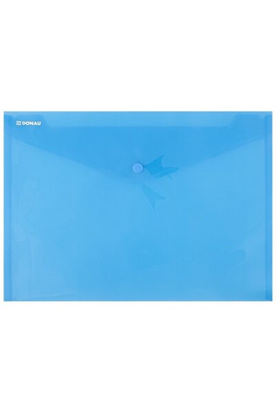 donau Mapa PP protectie documente A4 landscape, inchidere cu capsa, 12/set, -...