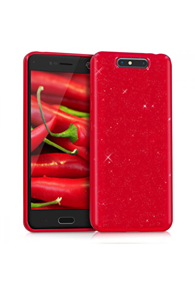 KWmobile Case for ZTE Blade V8, Silicone, Red, 42305.09