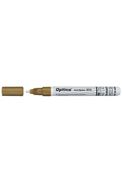 Optima Marker cu vopsea Paint 3713, varf rotund 2.0mm, grosime scriere 1-2mm ...