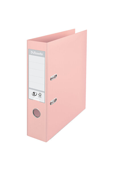 Esselte Biblioraft No. 1 Power, A4, plastifiat PP/PP, margine metalica, 75 mm...