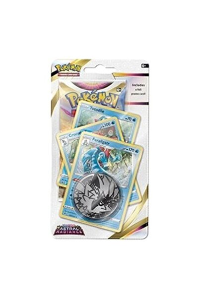 Pokemon Strălucire Astrală: Blister Feraligatr Premium Checklane