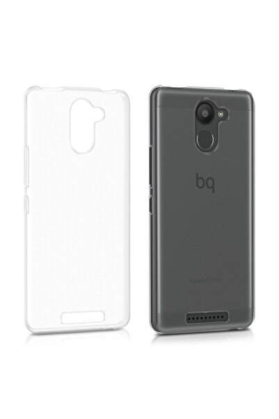 KWmobile Husă pentru BQ Aquaris U Plus, silicon, transparentă, 39899.03