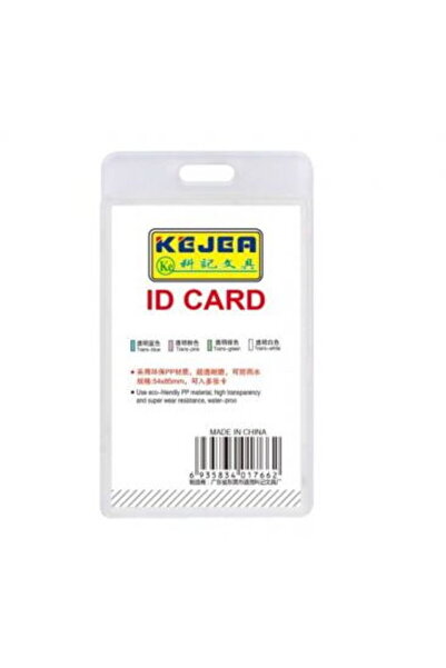 Kejea Suport PP water proof, pentru carduri, 74X105 mm, vertical, -transparent