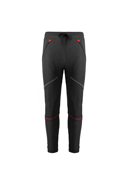 ROCKBROS Pantaloni de ciclism de iarnă RKCK00012XL mărime:XL (negru și roșu)