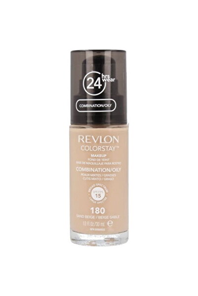 Revlon Machiaj ColorStay cu pompă pentru ten mixt/gras 180 Sand Beige 30ml