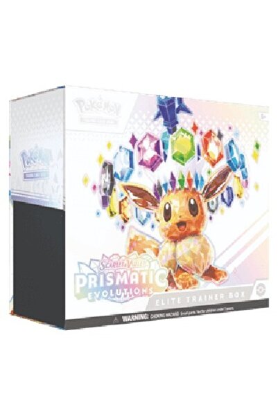 Pokemon Cutie de antrenament Prismatic Evolutions Elite