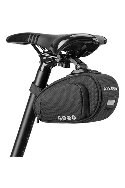 ROCKBROS Geantă de bicicletă C40 pentru sub șa - neagră