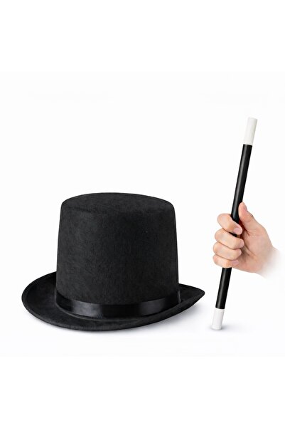 Skygo Children's Magic Hat and Magic Wand Set with Extending Spring