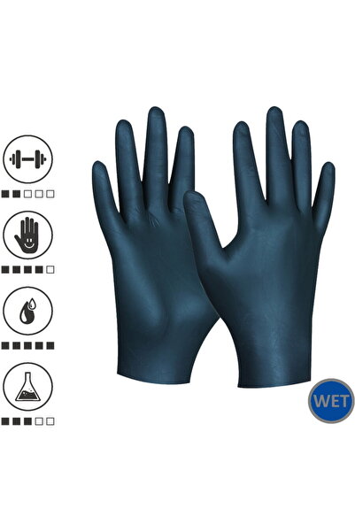 GEBOL 709663, Set 100 de manusi de protectie Blue Nitril Comfort, din nitril,...