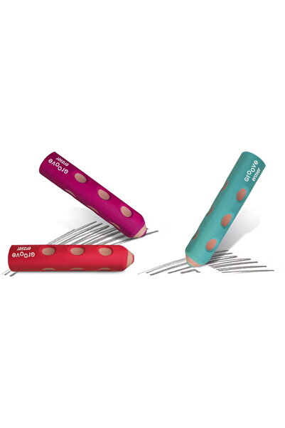 LYRA Display radiere Groove, forma de creion colorat, 30 buc/display