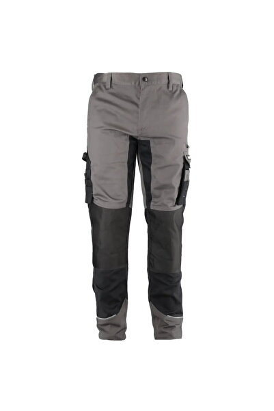 DEDRA EXIM Pantaloni de lucru gri cu elastan XXL/58, 240g/m2