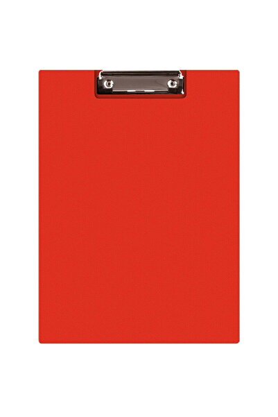 Q-Connect Clipboard dublu A4, plastifiat PVC, - rosu