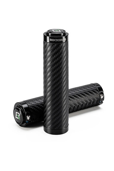 ROCKBROS Mânere pentru biciclete, răsucite, drepte, antiderapante - negre