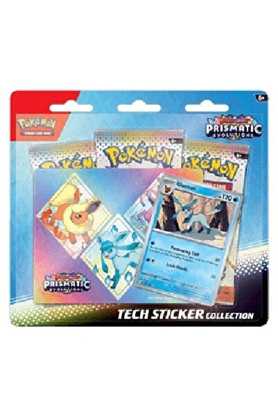 Pokemon Evoluții Prismatice: Colecția de Autocolante Glaceon Tech