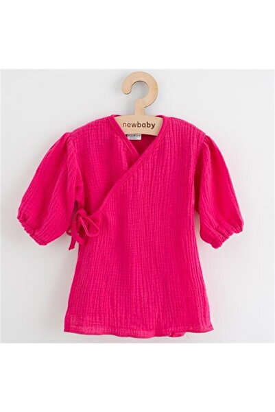 NEW BABY SHOP Rochie de bebeluși din muselină cu mâneci lungi New Baby Elizab...