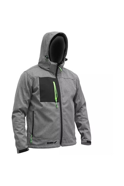 DEDRA EXIM Jacheta softshell cu glugДѓ, marime: S, 96% poliester+4%elastan