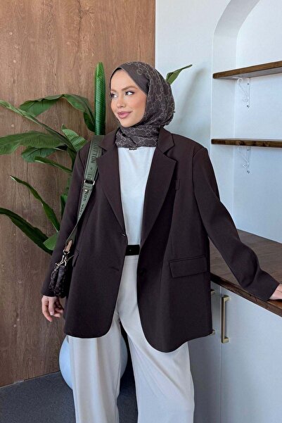 Hazamoda Deluxe Blz Jacket Brown