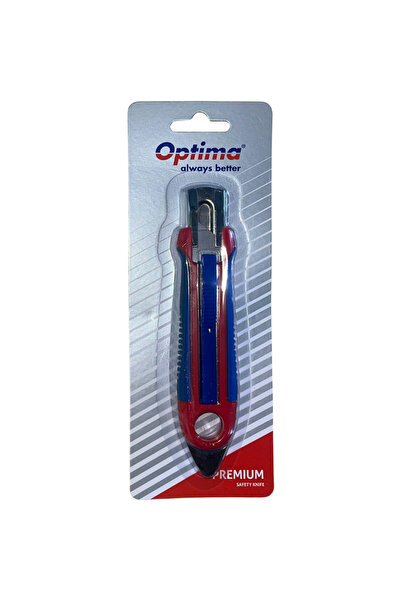 Optima Cutter Premium, lama trapezoidala SK5, auto-retractabil, sina metalica...