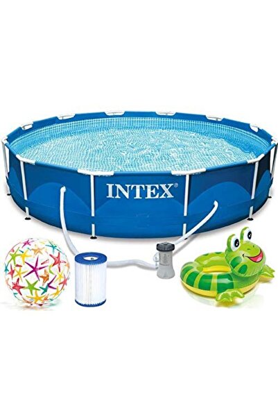 Intex Pisc Linen a 3.66m x 76cm blue