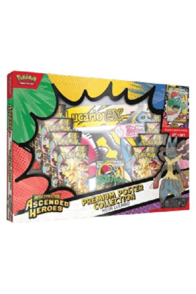 Pokemon Colecția de postere premium Ascended Heroes: Mega Lucario