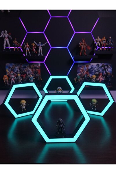 VERTEX 3D OYUNCU YAYINCI VE FİGÜR SEVENLERE ÖZEL IŞIKLI FİGÜR STANDI