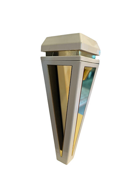 Taşkın Aksesuar Gloriamix Hard Plastic Leg 18cm Vizyon Gold Sofa Bedside Tabl...