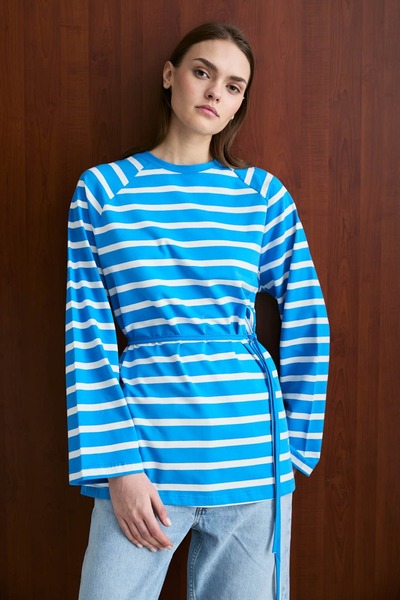 mavi limon Reglan Kol Basic Sweatshirt