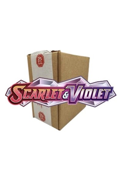 Pokemon Carcasă Booster cu 24 de mâneci Scarlet & Violet