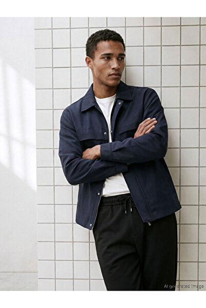 LC Waikiki Rmz Gi̇yi̇m Farkiyla Comfortable Fit Men's Jacket