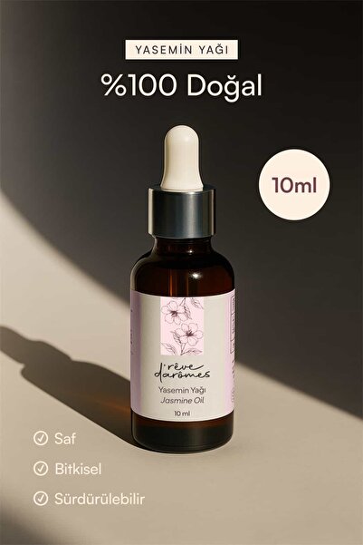 Rêve d’Arômes Rahatlatıcı & Dengeleyici Yasemin Yağı %100 Doğal – 10 ml