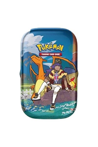 Pokemon Crown Zenith: Mini cutie de metal Leon și Charizard