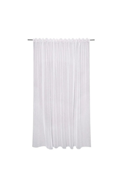 Inspire Curtain 500 x 280 centimeters Livia White 0, Solid Color pattern, wit...