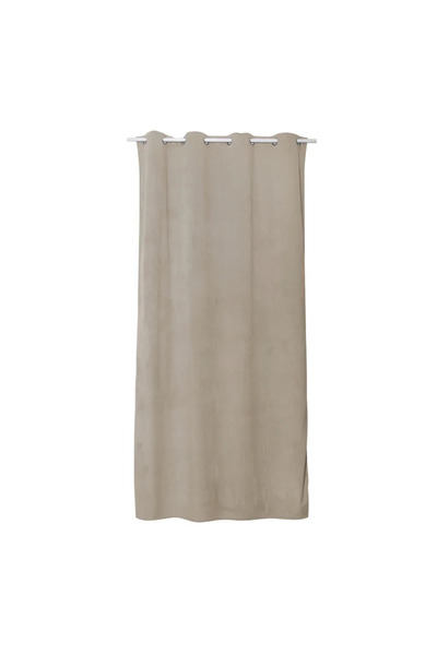 Inspire Draperie 140 x 280 centimetri Enaelle Granit 3, cu inele, bej