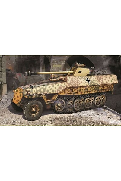 Dragon 6994 1/35 Scale, Sd.Kfz.251/22 German Semi-Track, Pak 40 Cannon, Night...