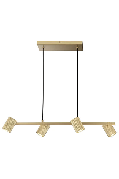 Inspire Κρεμαστό φωτιστικό Fabio Inspire, 4 x GU10, 120cm, χρυσό
