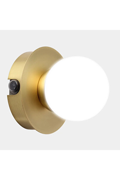 Inspire Aplica LED Kapi, pentru baie, lumina neutra, 4000K, 650lm, IP44, auriu