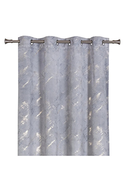 OEM Draperie 140 x 260 centimetri, Glare, cu rejansa, gri