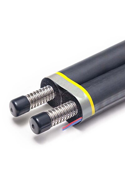 OEM Διπλό σωλήνας από ανοξείδωτο χάλυβα, μονωμένος, εύκαμπτος, κυματοειδής, 1...