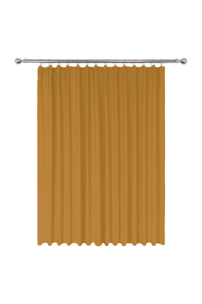 Inspire Drapery Curtain 200 x 280 centimeters, Kalpe Solemio, with straps, ye...