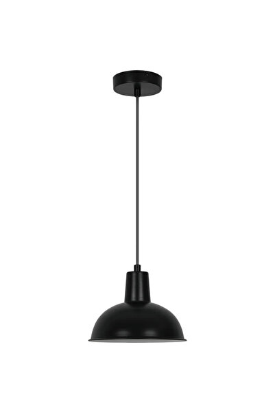 Inspire Κρεμαστό φωτιστικό Utea, 1 x E27, D 20 cm, μαύρο