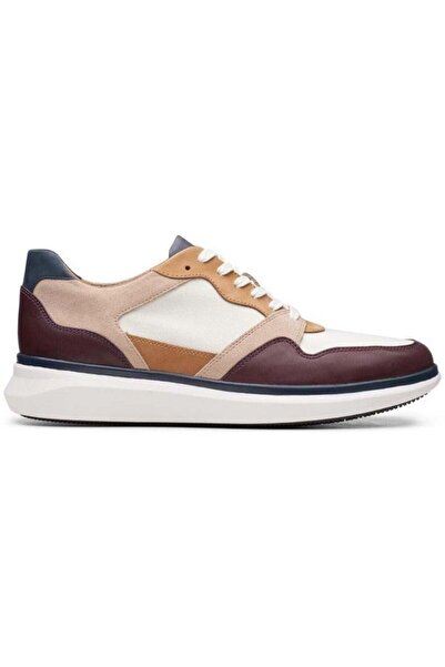 CLARKS Pantofi bărbați - Un Globe Run - mărime 42,5 - maro piele naturală - c...