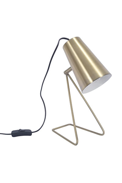 Inspire Moeta floor lamp, 1 x E14, 15 W, H 30 cm, gold