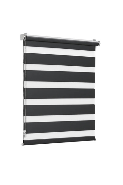 Inspire Ρολάκι ημέρας/νύχτας από ύφασμα, Varuna, 51 x 160 εκατοστά, μαύρο