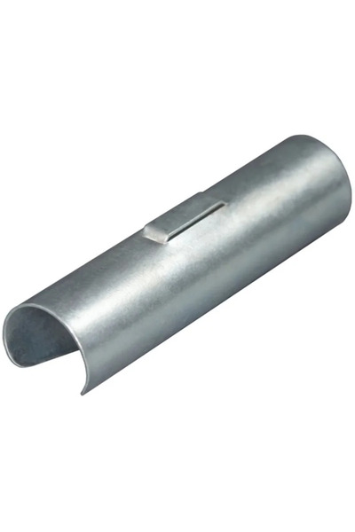 OEM Στοιχείο σύνδεσης για μεταλλική ράβδο, διάμετρος 19 mm, ασημί